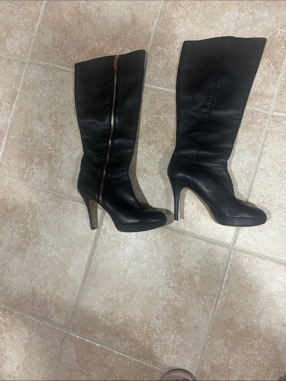 Vince Camuto leather boots